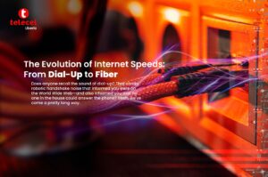 Read more about the article From Dial-Up to Fiber: A Brief History of the Internet