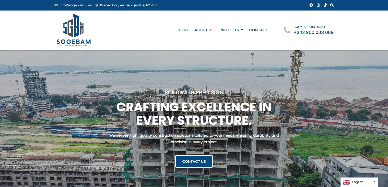 Sogebam website homepage